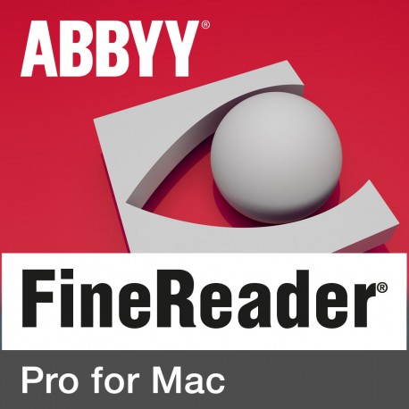OPROGRAMOWANIE ABBYY FineReader Pro for Mac